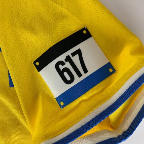 Boston Red Sox MLB Yellow Blue Nike City Connect Jersey Mens Medium New - Picture 5 of 9